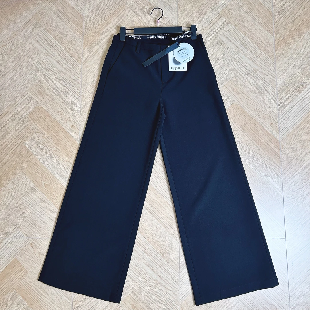 （M5）春季字母爱心织带腰头长裤 DTS514803