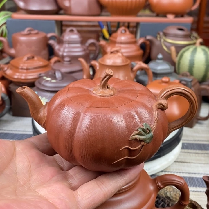 紫砂茶壶南瓜230cc新年特惠价