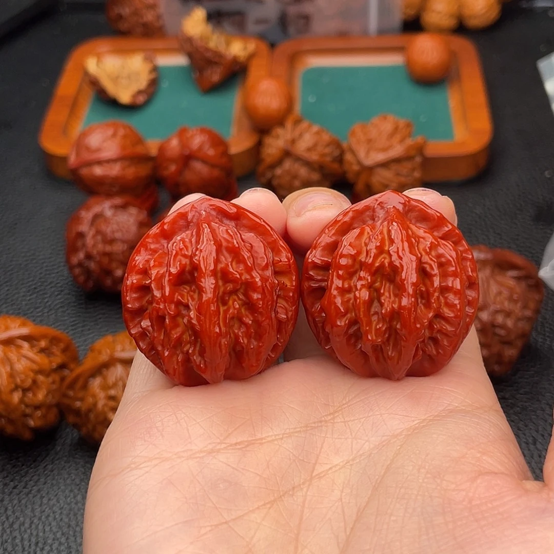 肉***多把件文玩核桃hybl