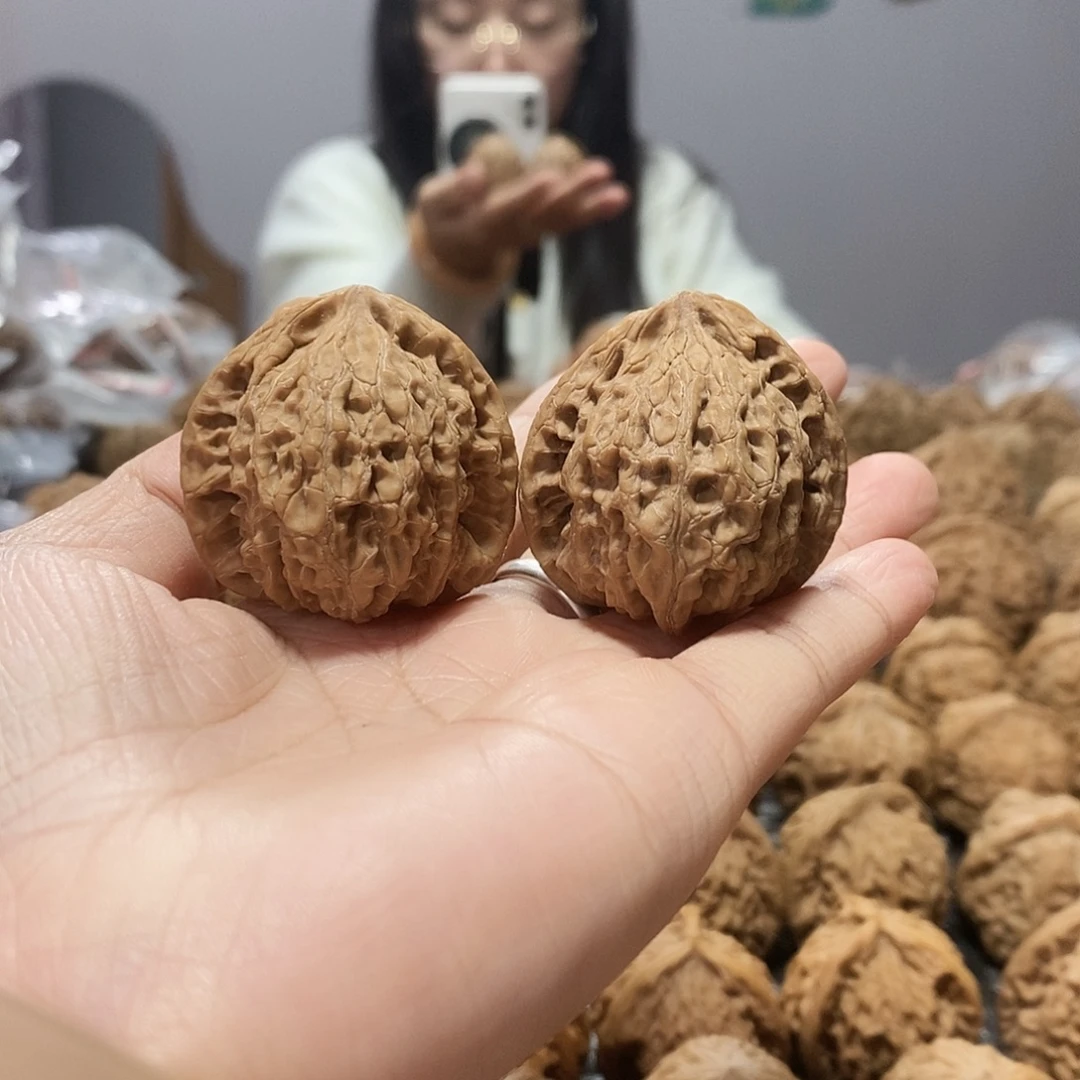吊坠文玩核桃狮子毛37