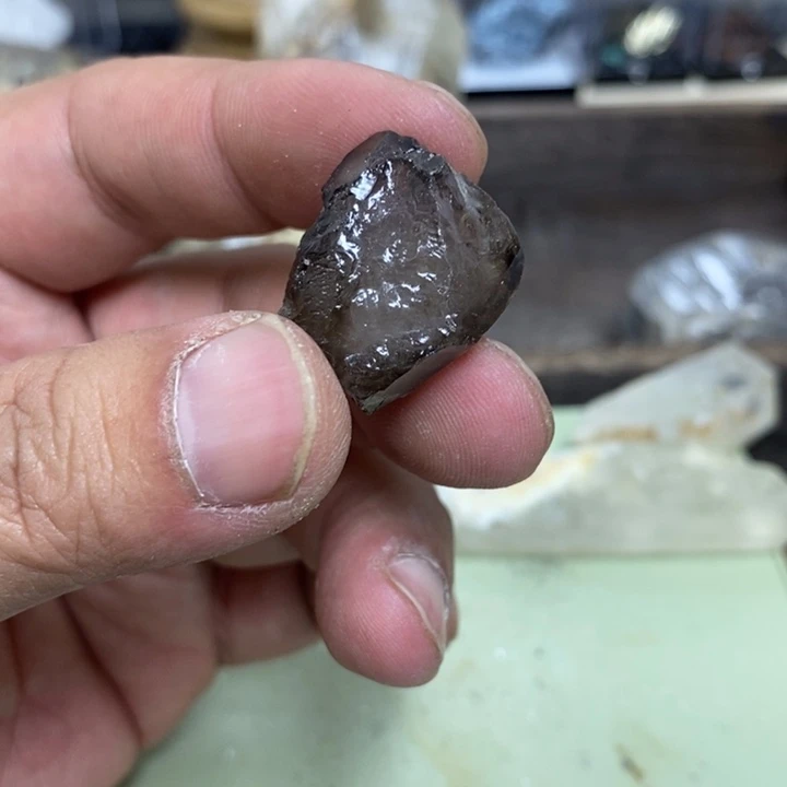 水晶水晶柱未镶嵌