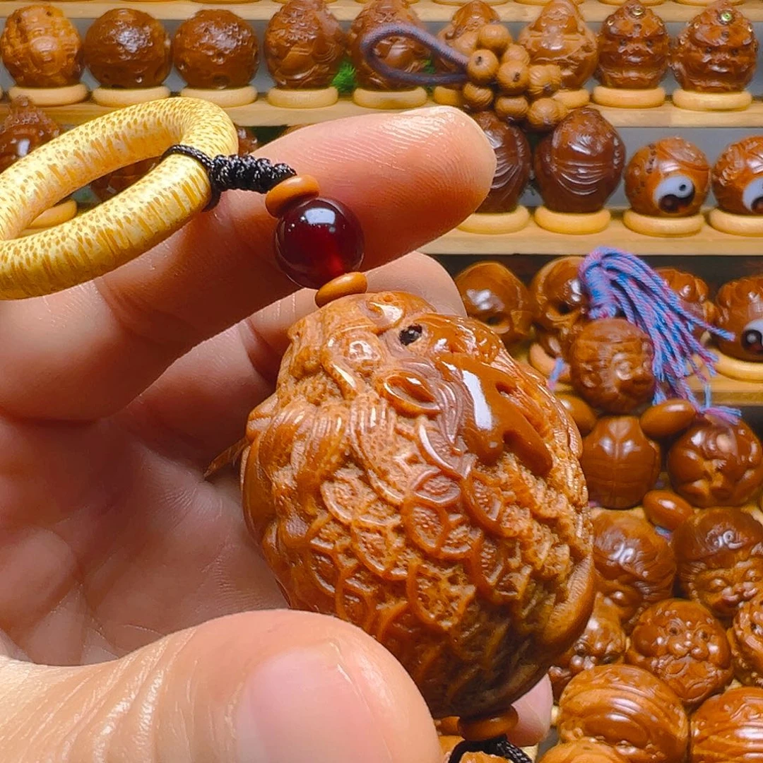 橄榄核手串/手链龙龟一颗