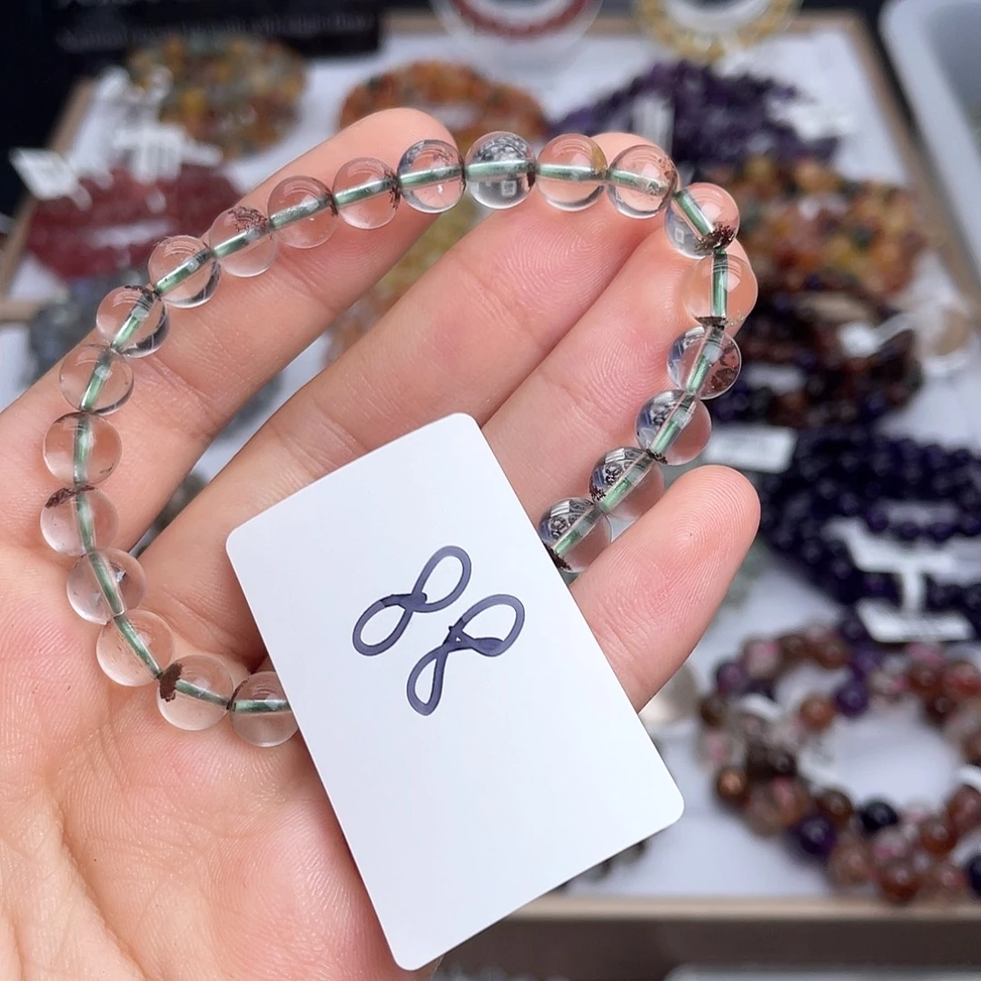 水晶未镶嵌手串天然