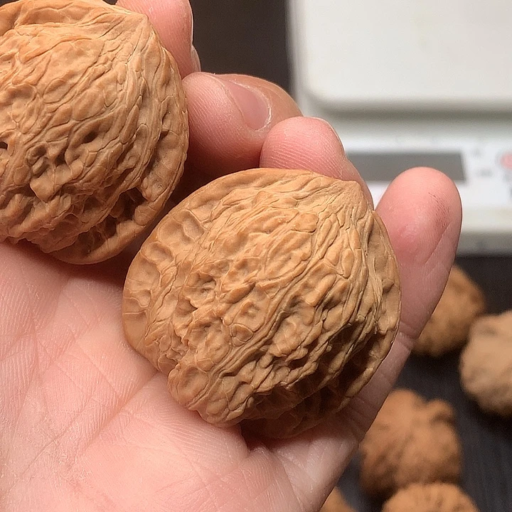 吊坠文玩核桃36 三角绣球