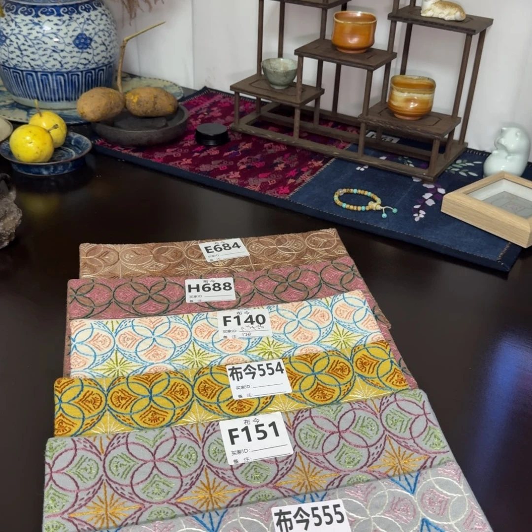 棉555铜钱花一张粉色系