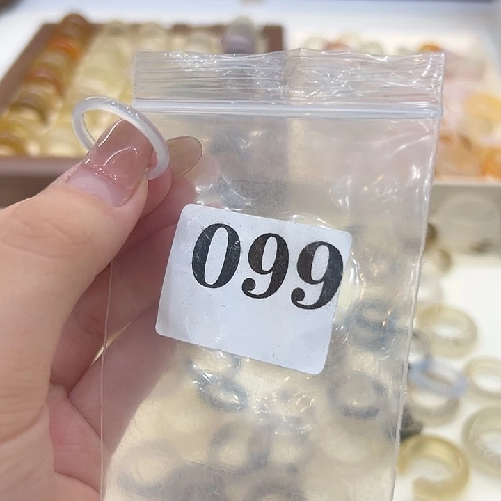 合金戒指玛瑙/玉髓99港14