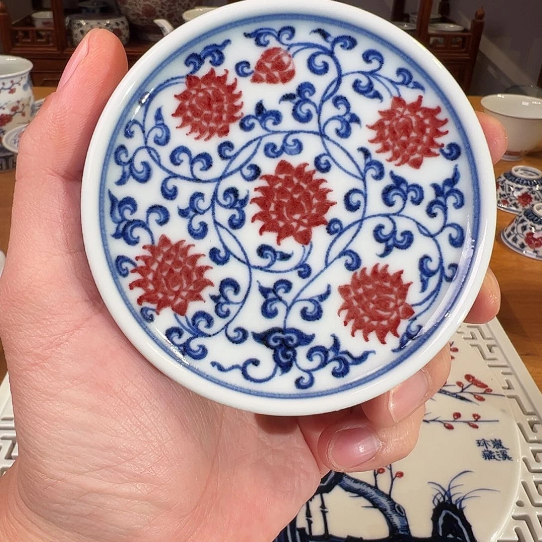 景德镇釉里红瓷器