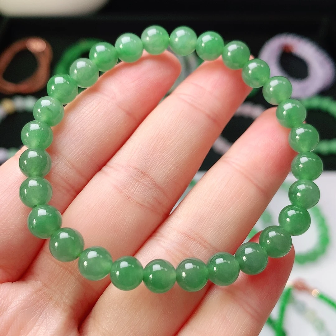 翡翠未镶嵌手链翡翠