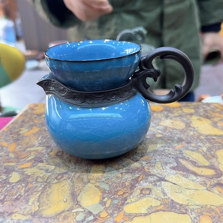 公道茶漏一起。。。品茗