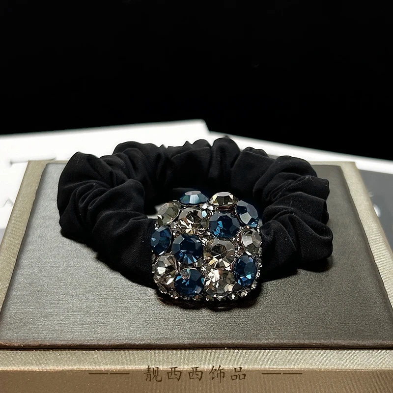 【LXX靓西西】240重工墨蓝灰高弹力面膜发圈