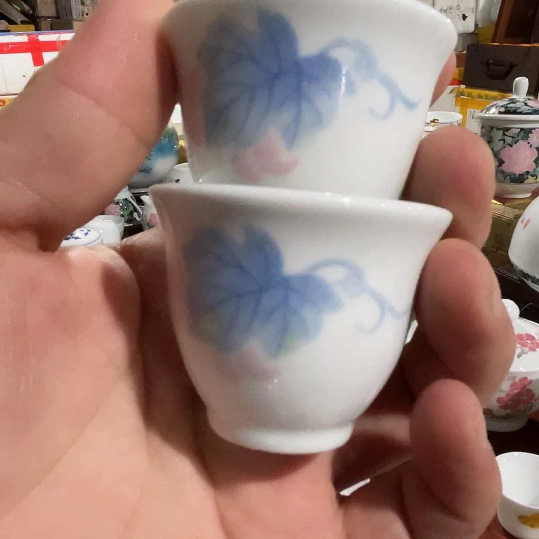 醴陵老厂瓷微瑕慎拍