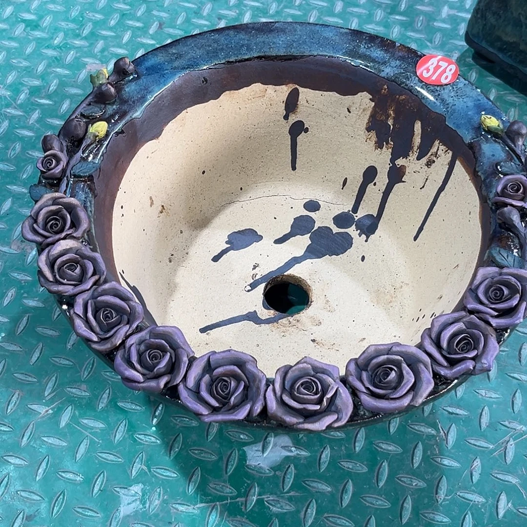微瑕378 号陶然花器手工花盆