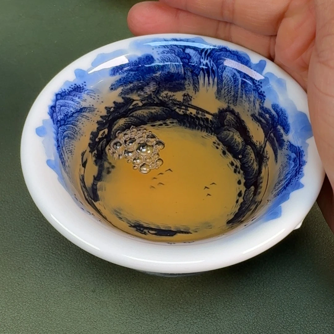 陶瓷景德镇纯手绘茶具圆圆272