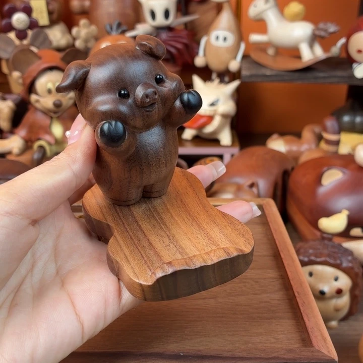 木寻千韵原木工艺摆件1