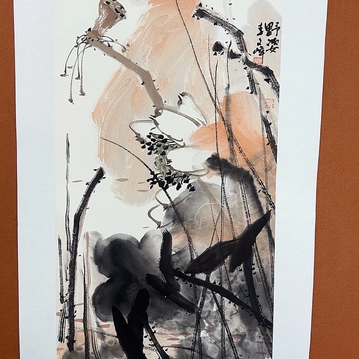 国画李文峰的画作