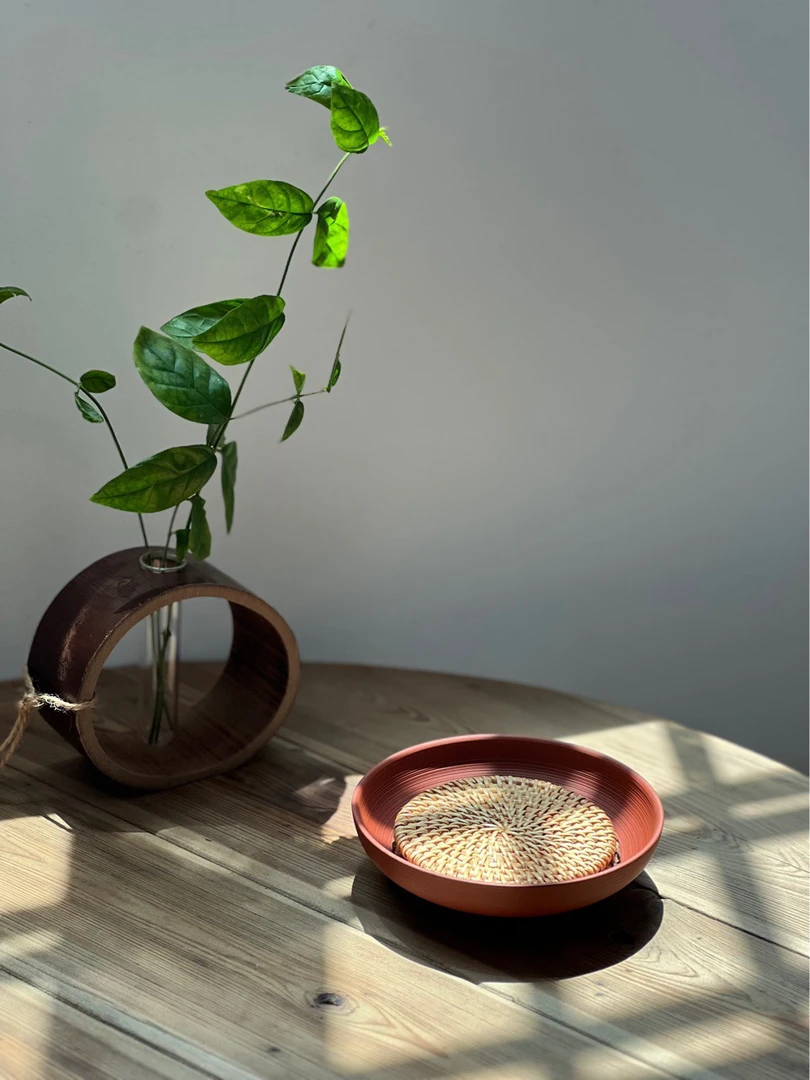 朱泥手拉养壶藤垫壶承紫砂壶底座壶垫壶托干泡盘功夫茶茶具防烫垫