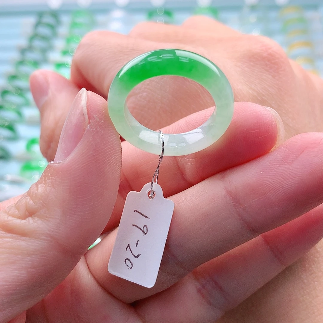 未镶嵌戒指翡翠A货缅甸翡翠