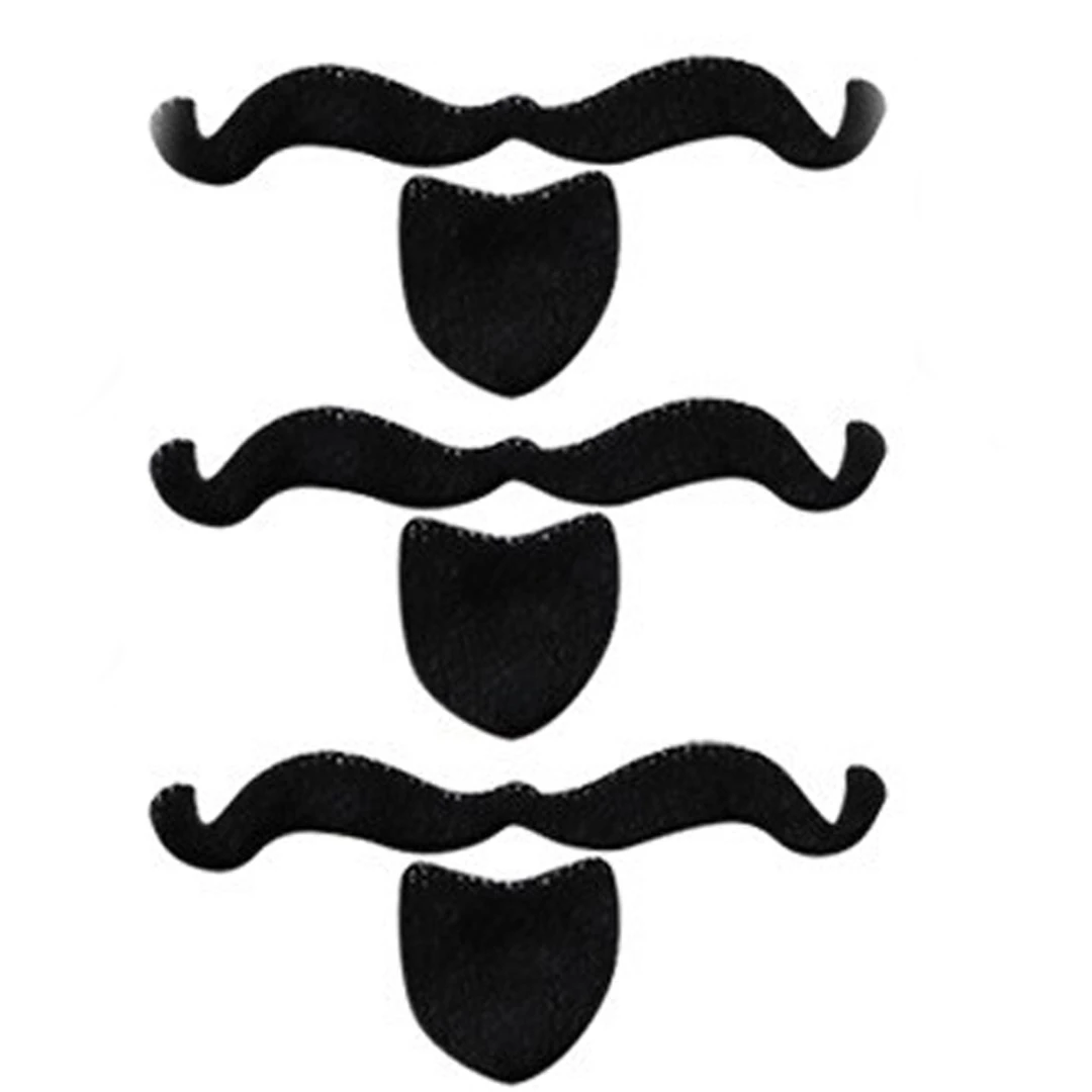 厂家直销形变点胡子舞台舞会派对表演节目假胡子影视角色剧场道具