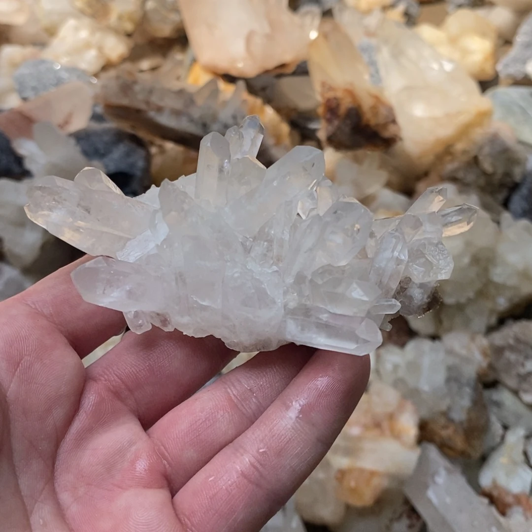 水晶珠宝半成品未镶嵌