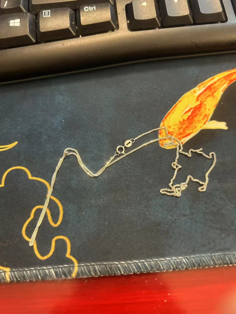 【玉合缘】天然18k金链子