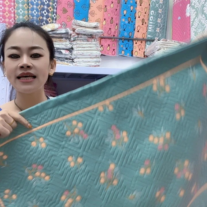 棉绿色小葡萄纯棉