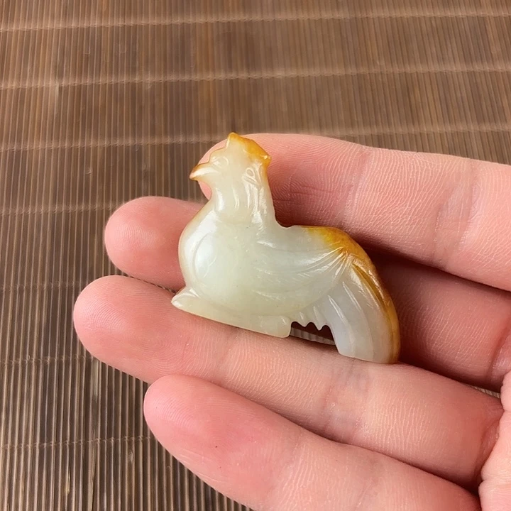 半***，未镶嵌和田玉挂件