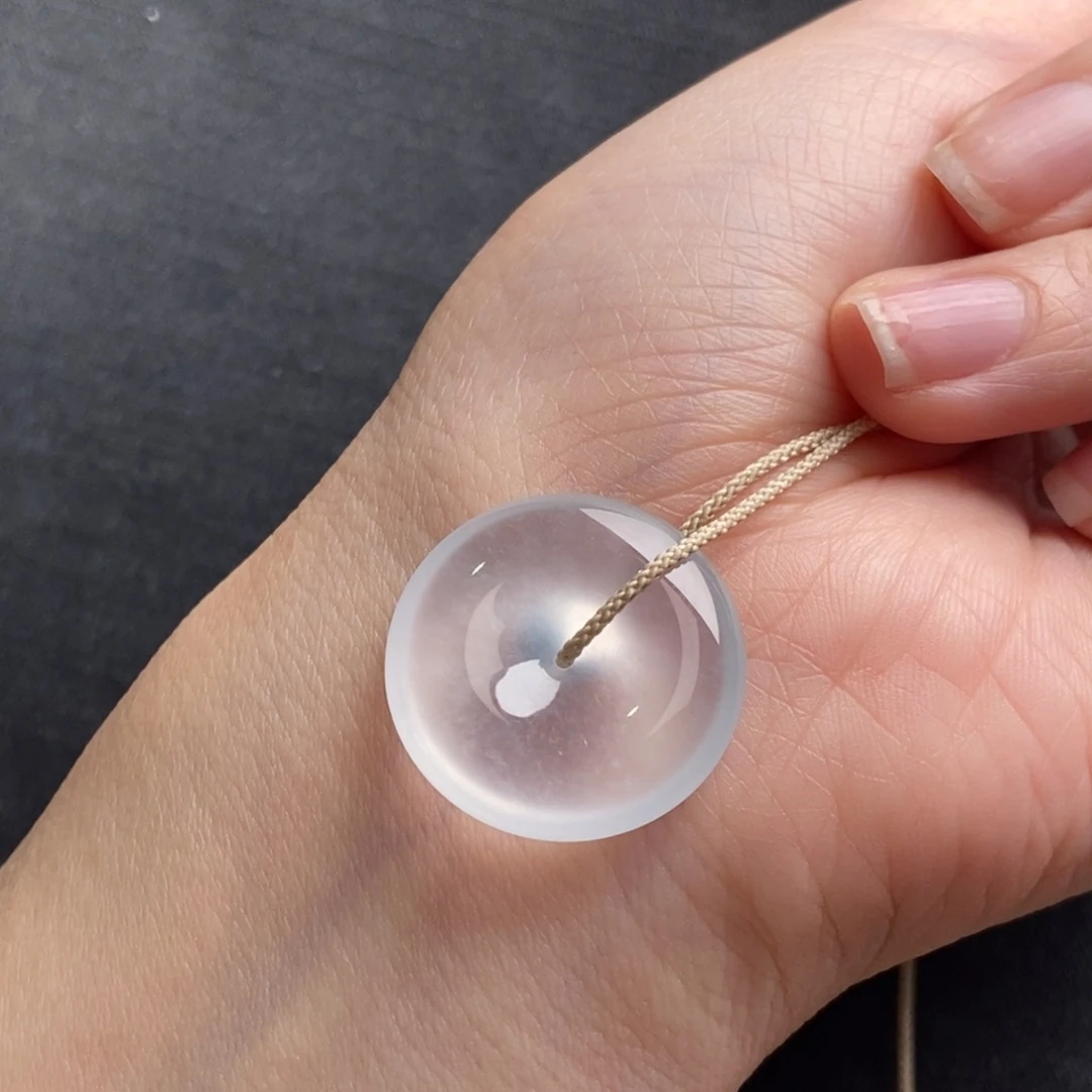 翡翠未镶嵌颈饰22.8-5.7