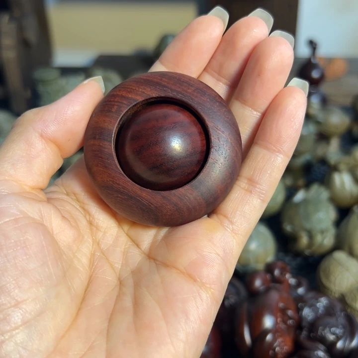 把件小叶紫檀时来运转