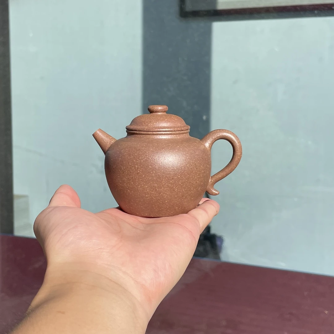 老宕口桃花泥半手工大彬圈纽165cc，只做黄龙山纯原矿零添加