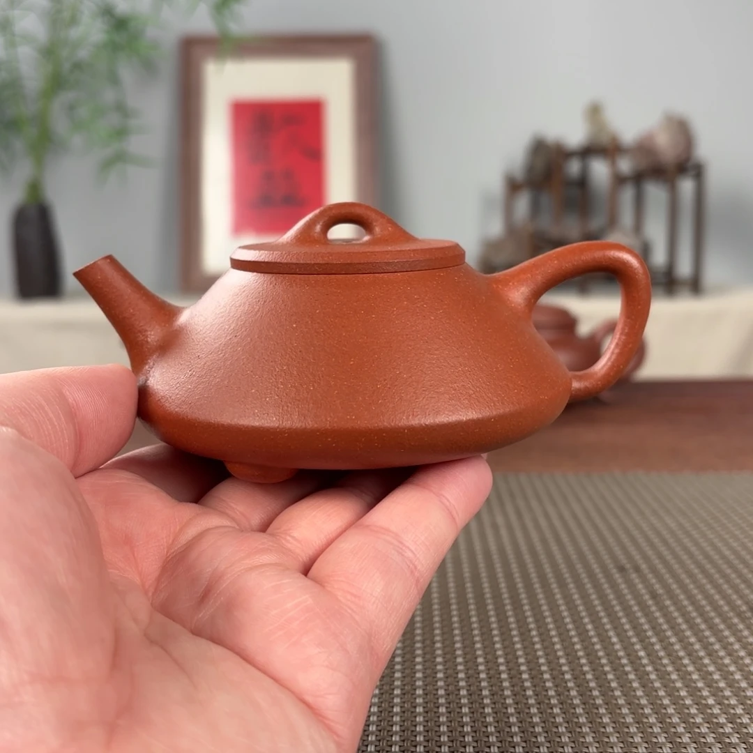 紫砂茶壶黄龙山原矿紫砂壶190