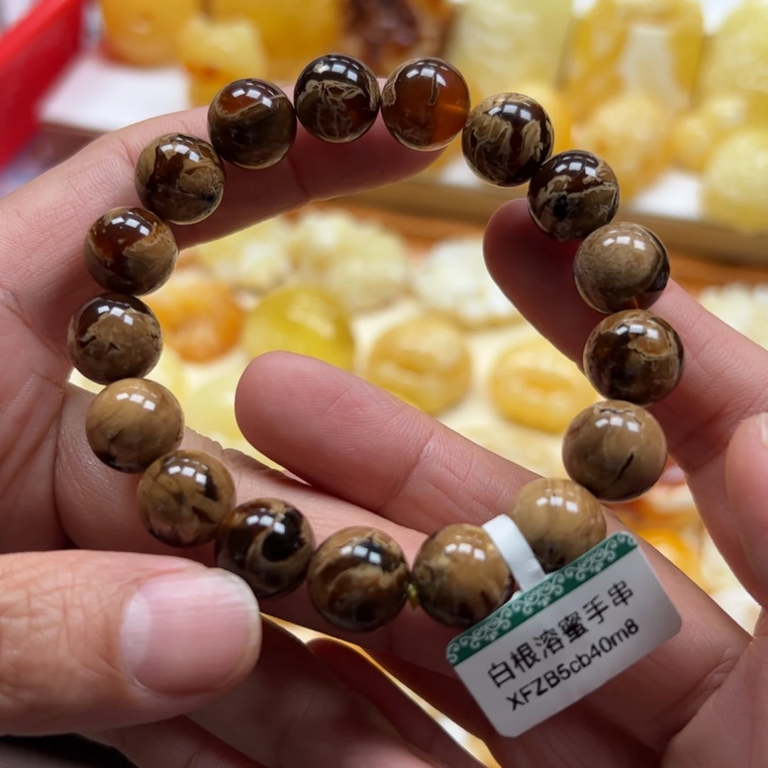 琥珀未镶嵌珠宝奇石