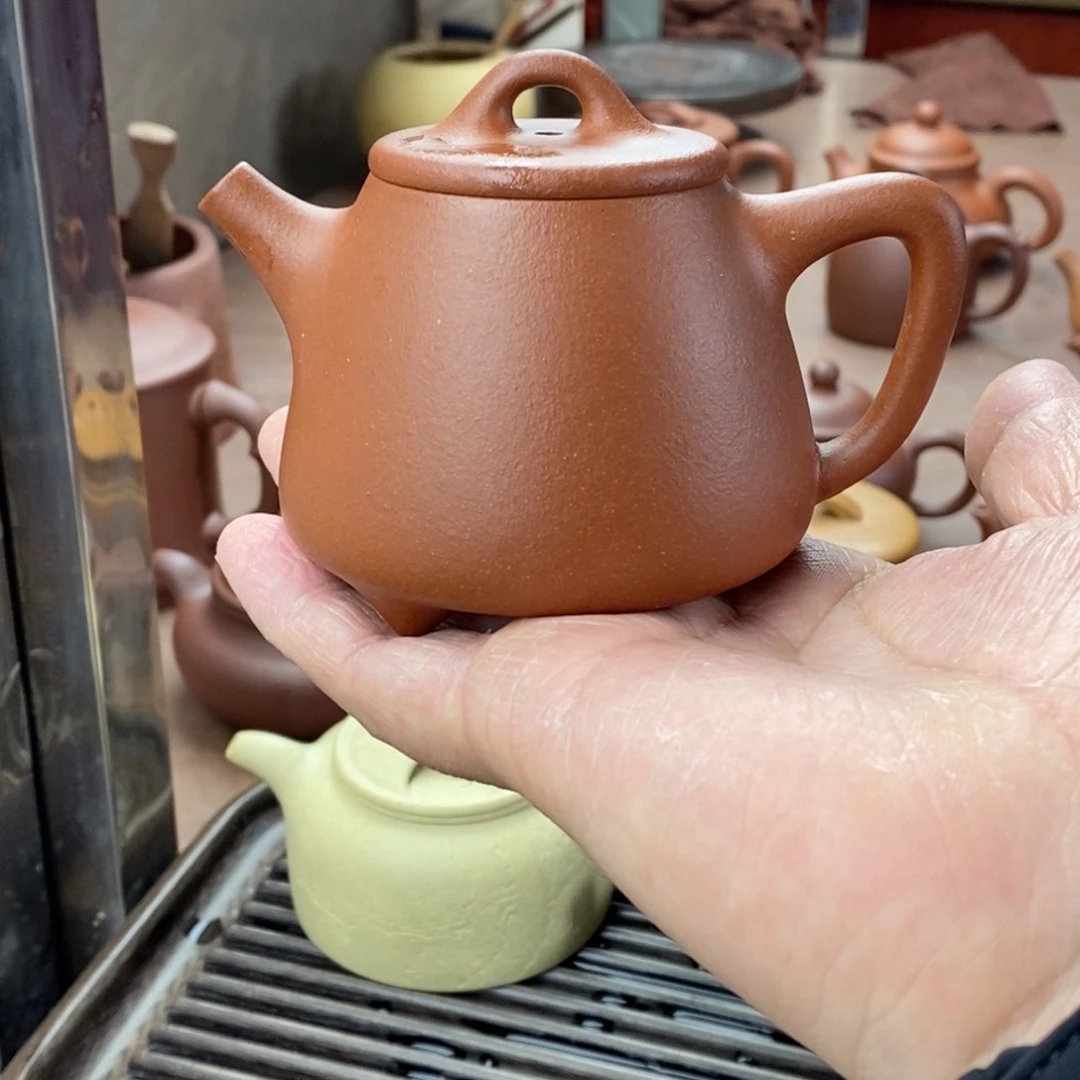 紫砂茶壶紫砂壶石瓢