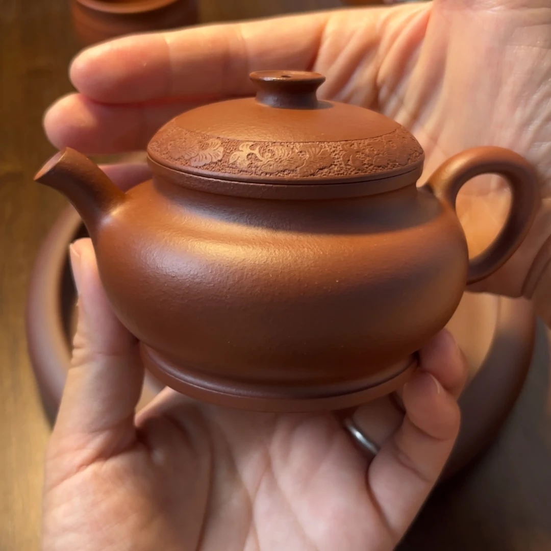 小***彩茶壶紫砂宜兴紫砂壶半手工制作