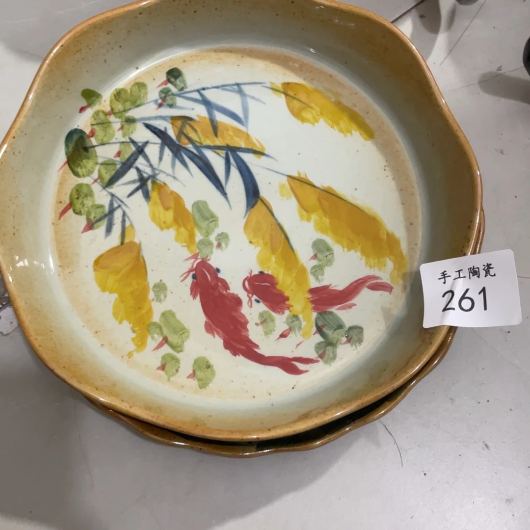 春*景德镇手工陶瓷盘261
