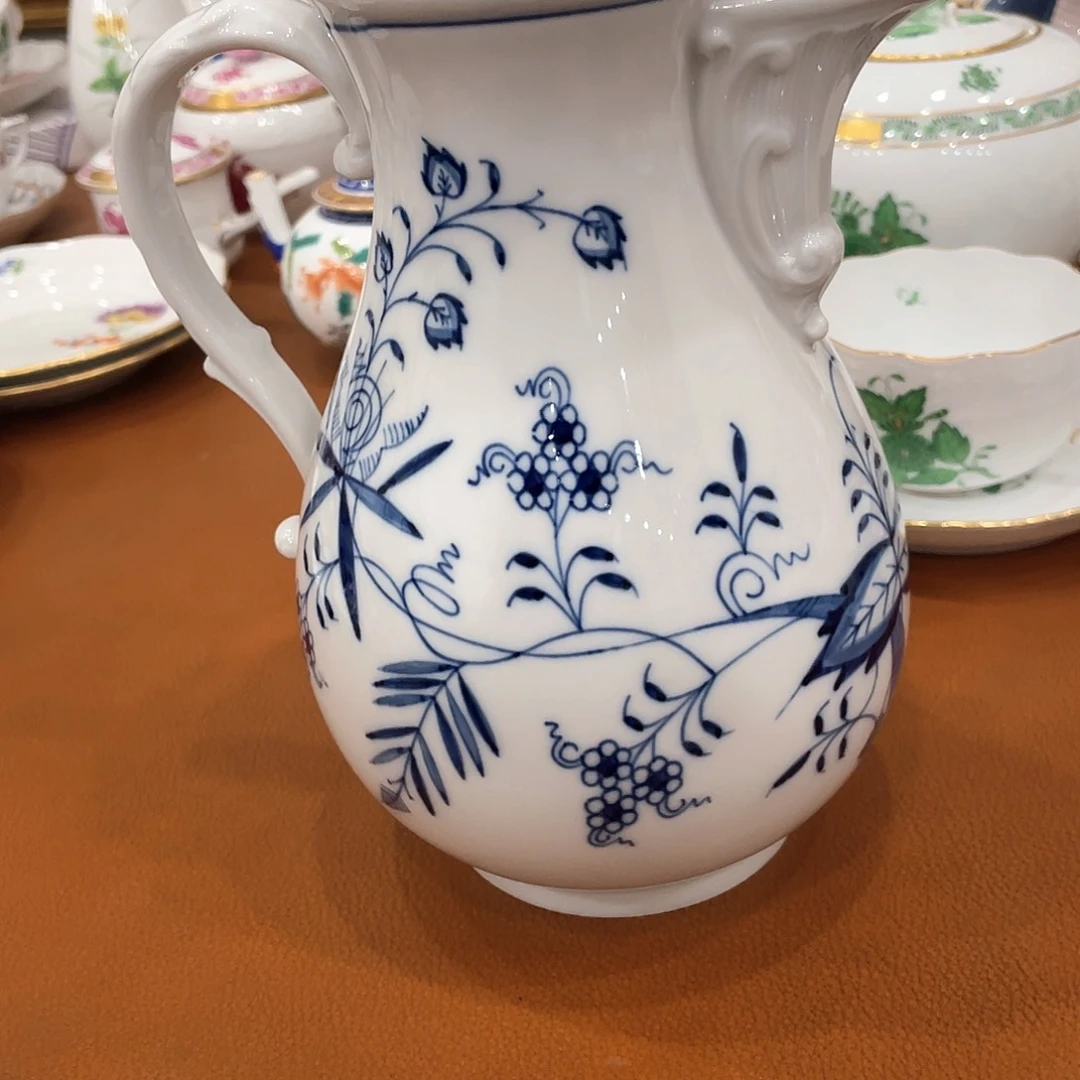 瓷片中古二等咖啡壶