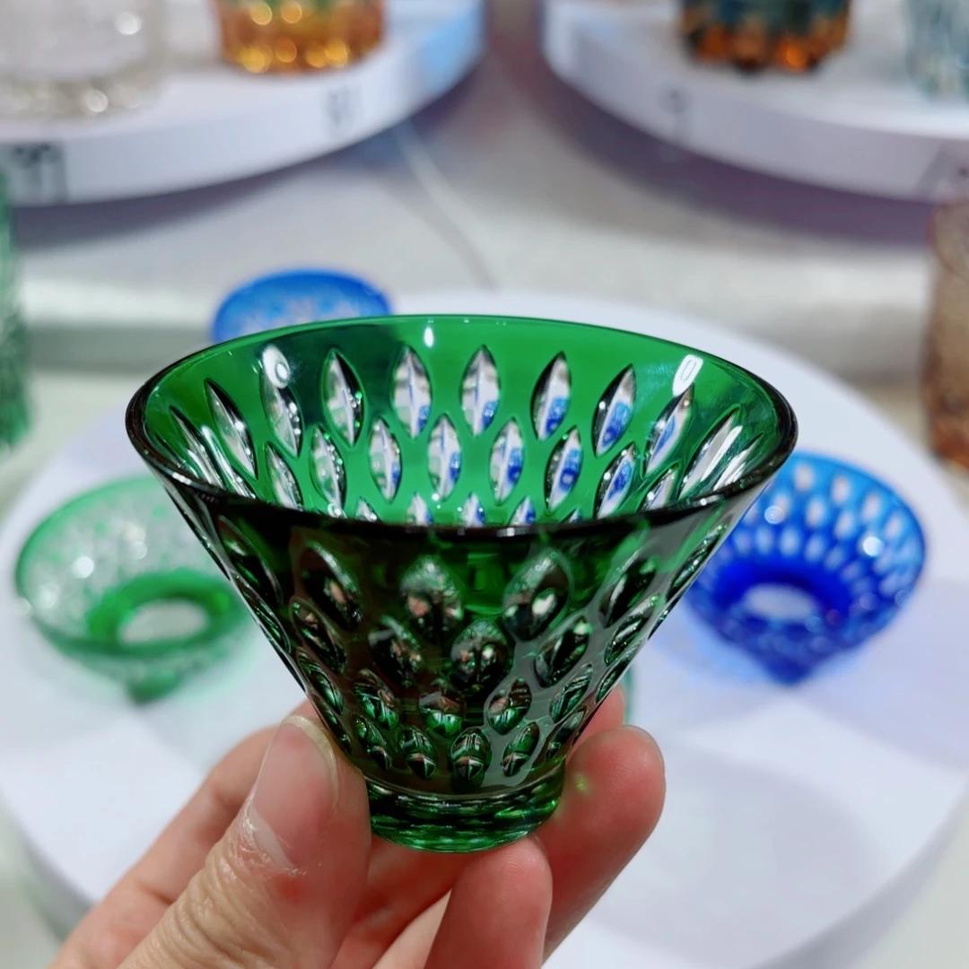 平底款水晶玻璃-茶杯清酒杯