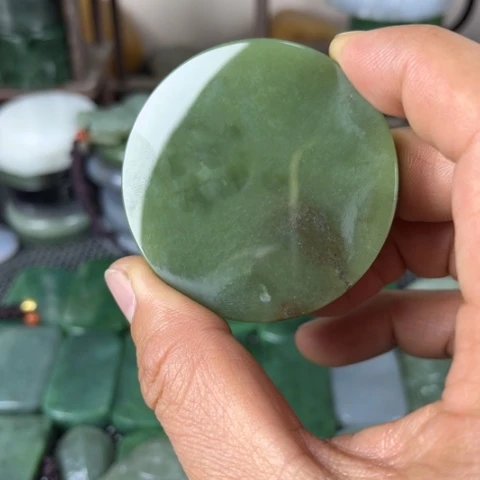 和田玉珠宝半成品未镶嵌