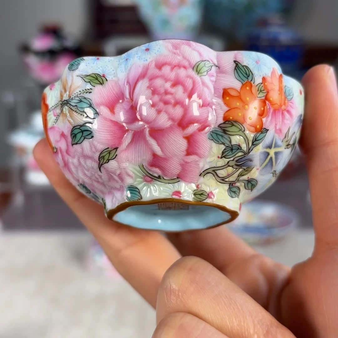 纯手工手绘 高端茶器