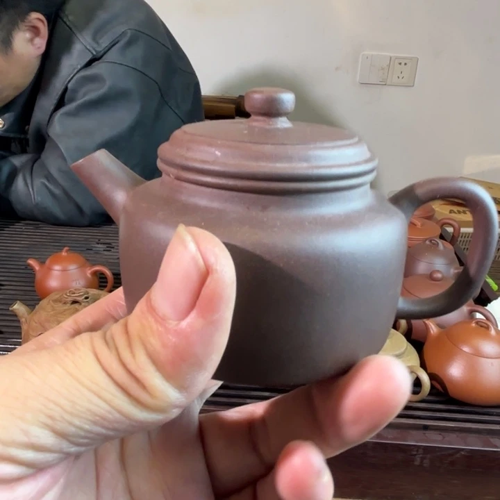 绝***生紫砂茶壶德钟容量130天青泥00000
