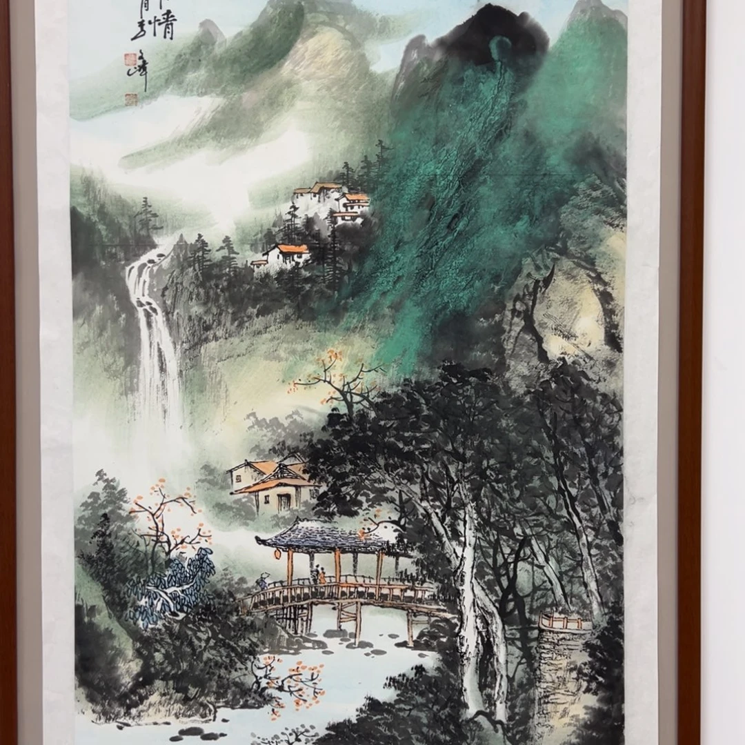 国画李文峰的作品