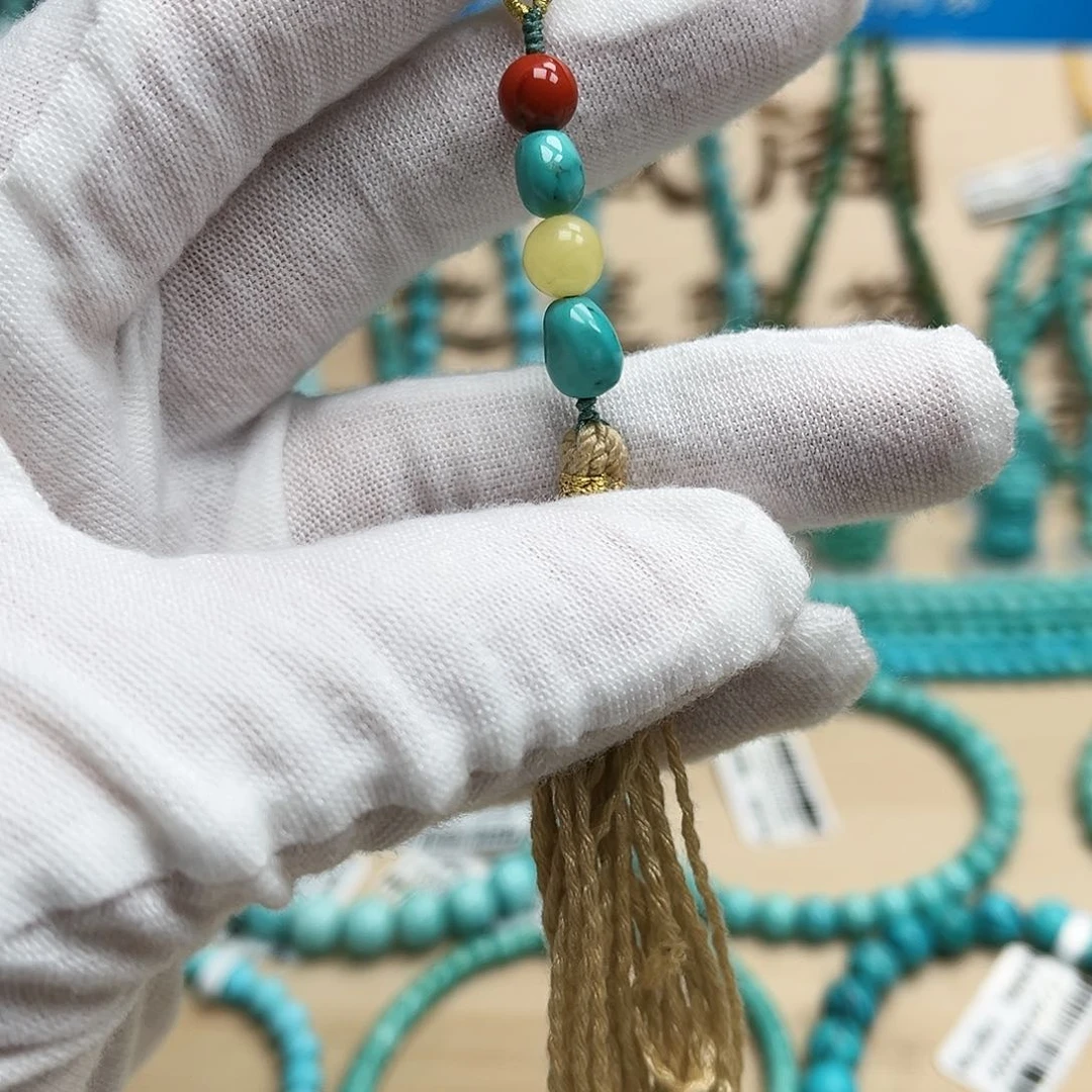 绿松石圆珠未镶嵌