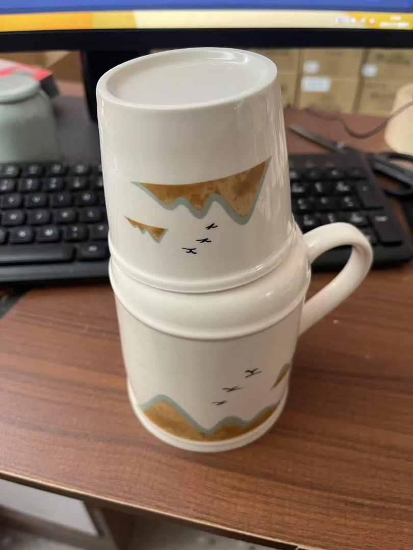 远山陶瓷热水瓶-4973