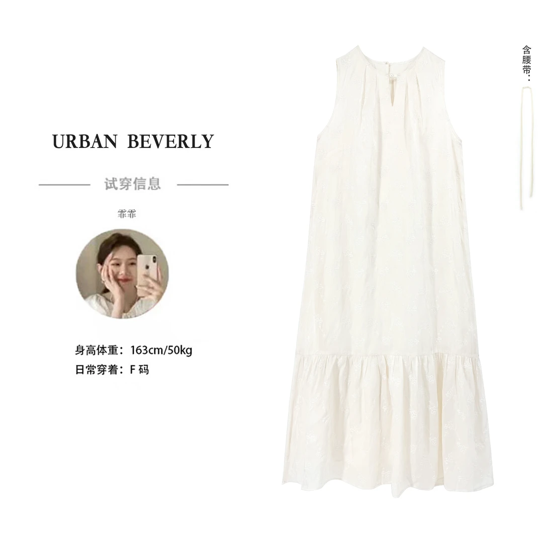 【UB】【华尔兹】2025年夏季新款裙子时尚宽松连衣裙 UB256339