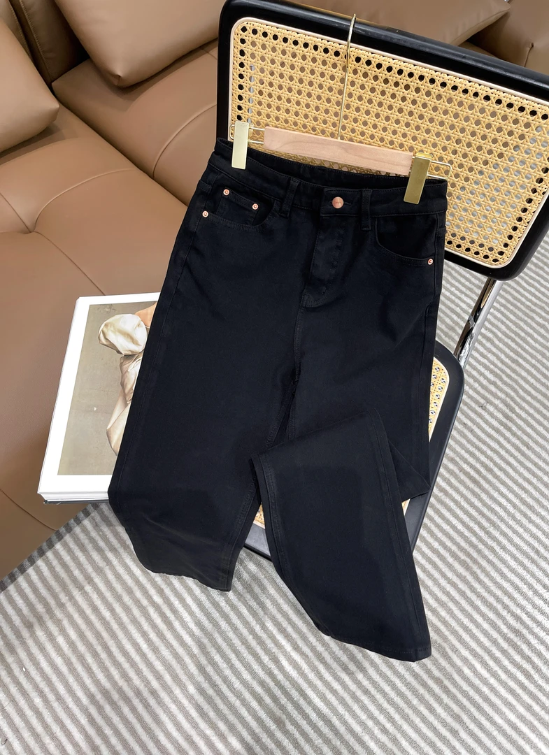 BIG WHITE REMADE“黑爵裤”四面弹休闲时尚潮流直筒休闲裤GDNZ010