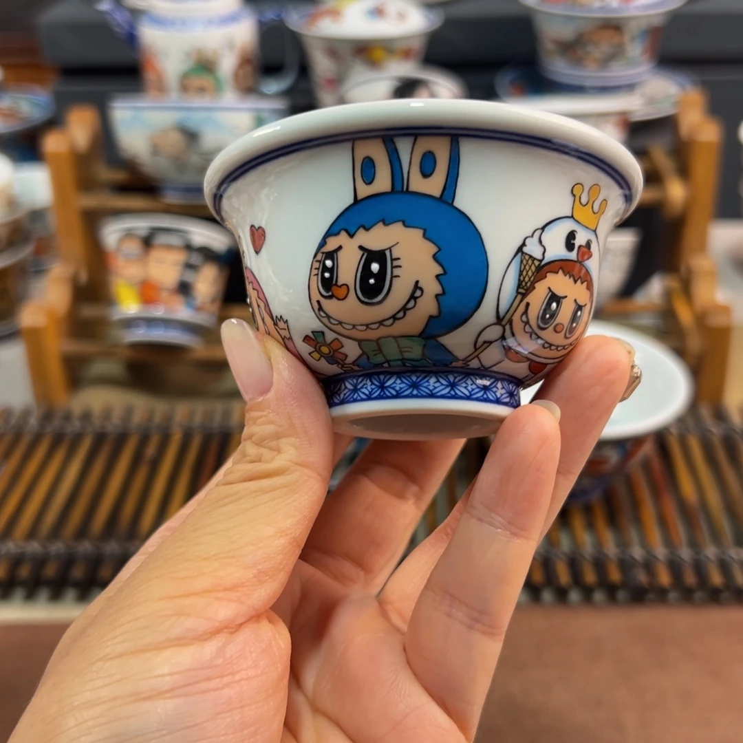 景德镇陶瓷手工手绘