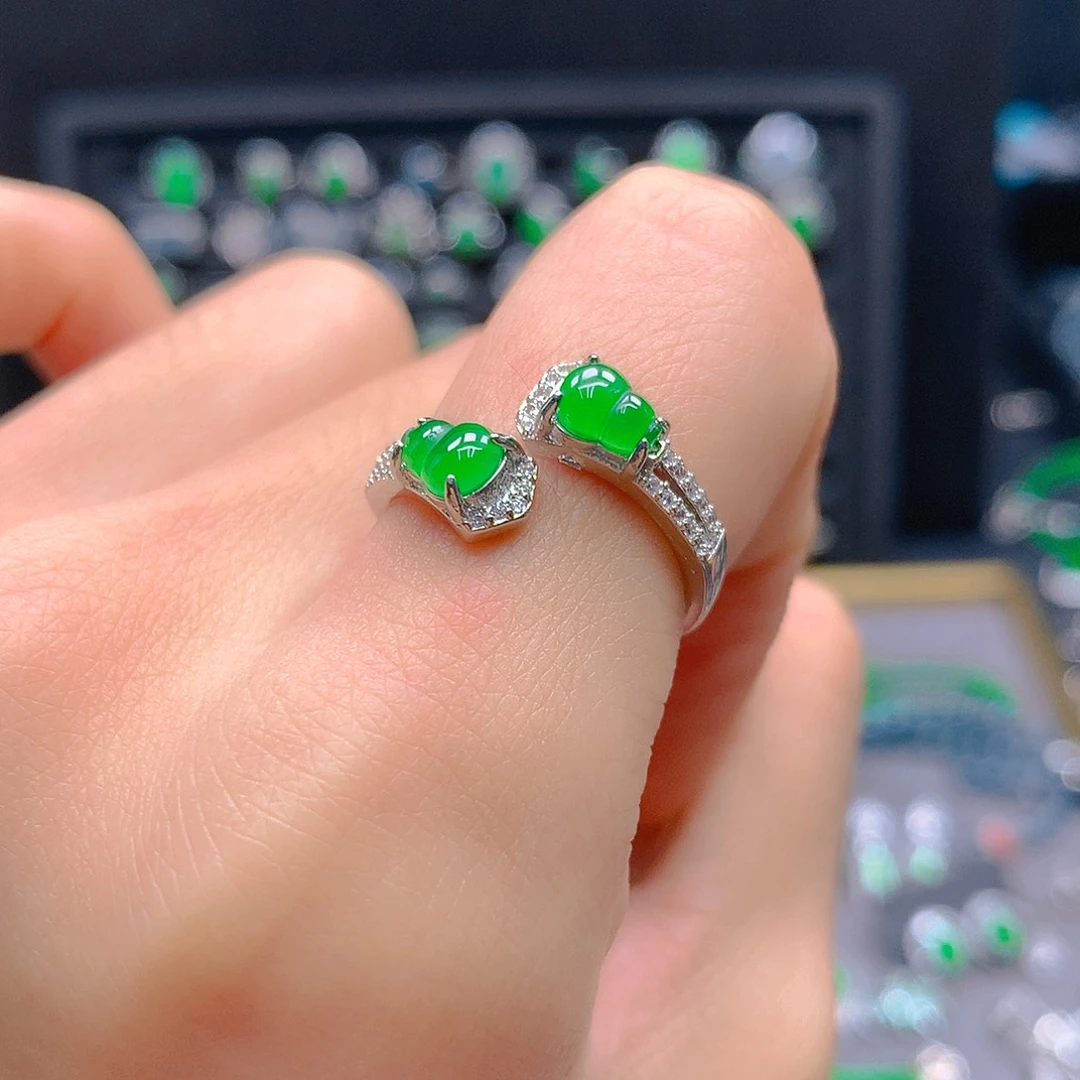 未镶嵌戒指翡翠天然翡翠