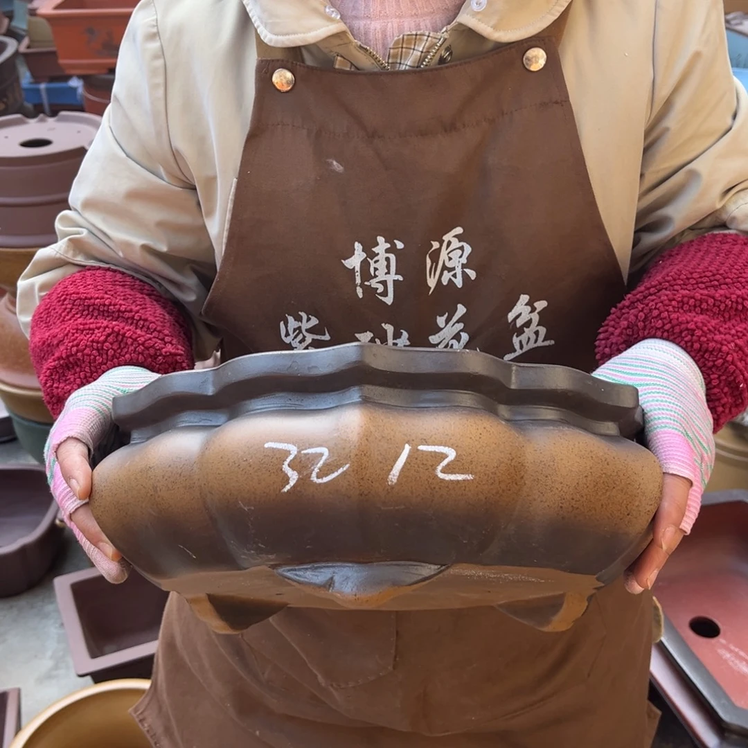 紫砂花盆盆景艺术