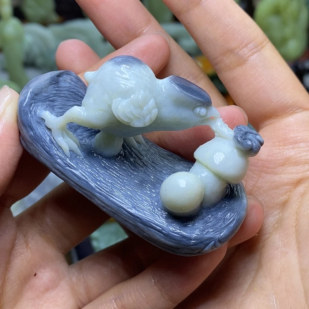 和田玉未镶嵌颈饰现***寞