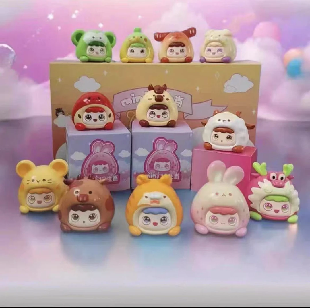 【咸蛋黄拆拆看】mini12生肖萌粒