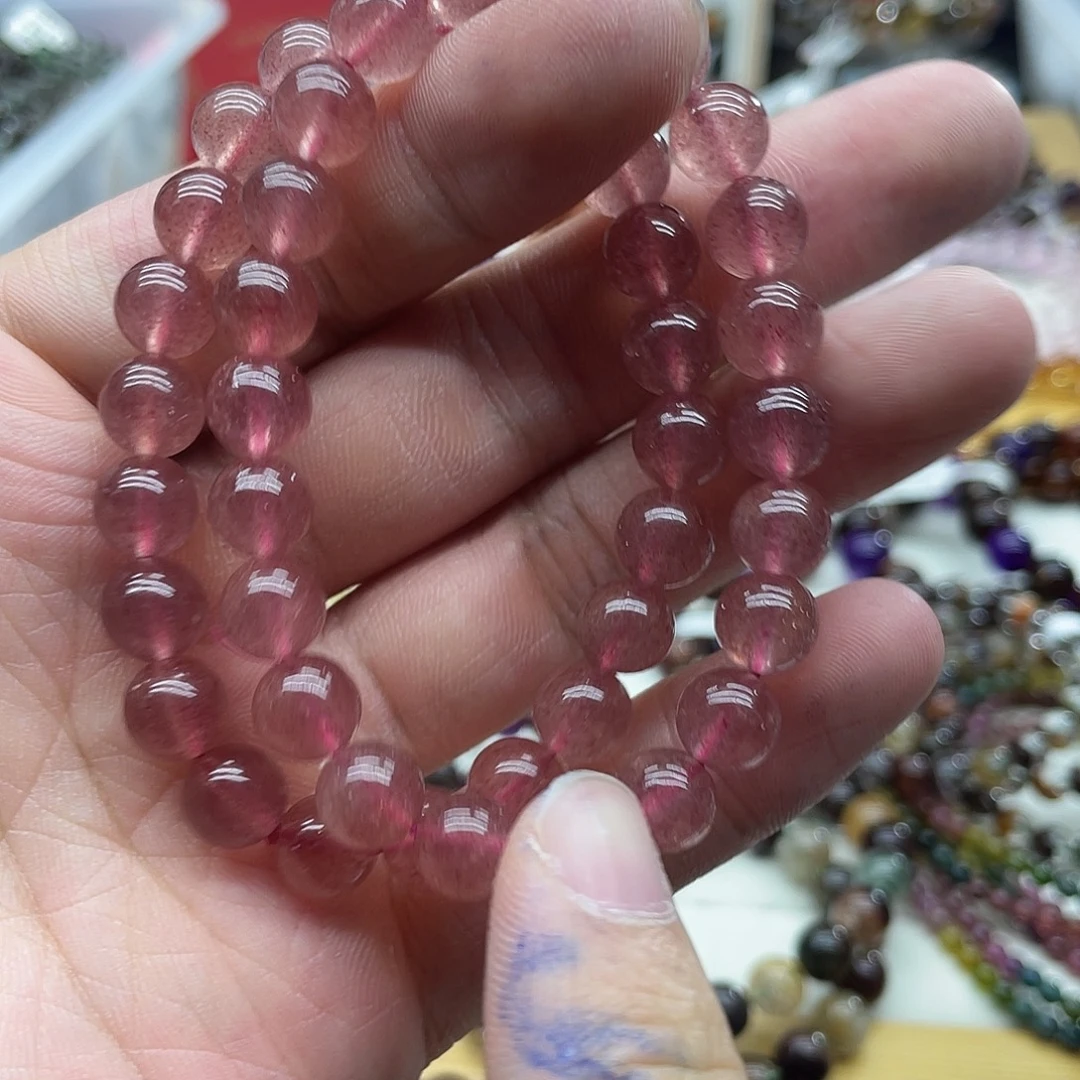 未镶嵌手链水晶多样性发货发一条